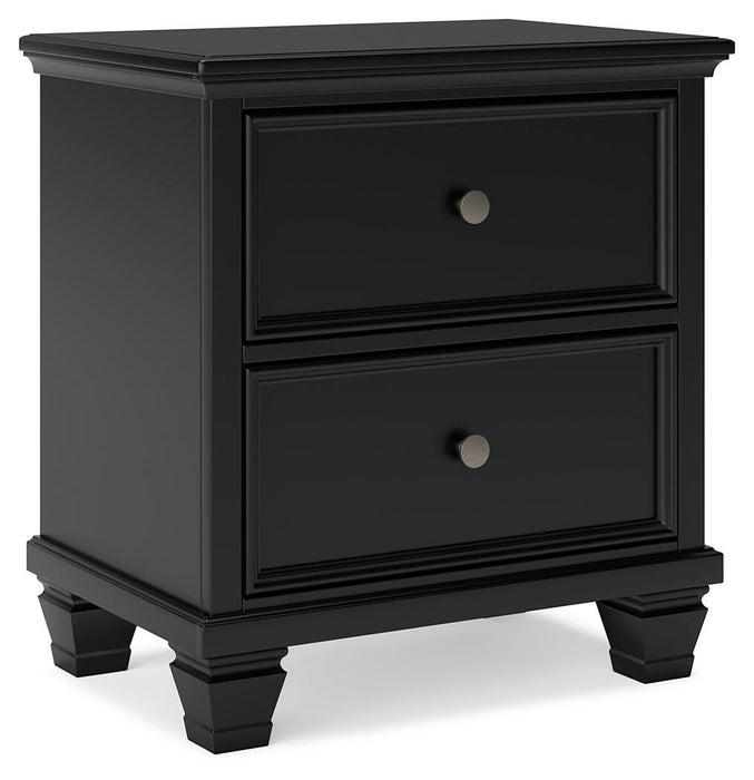 Lanolee Twin Panel Storage Bed, Dresser, Mirror and Nightstand