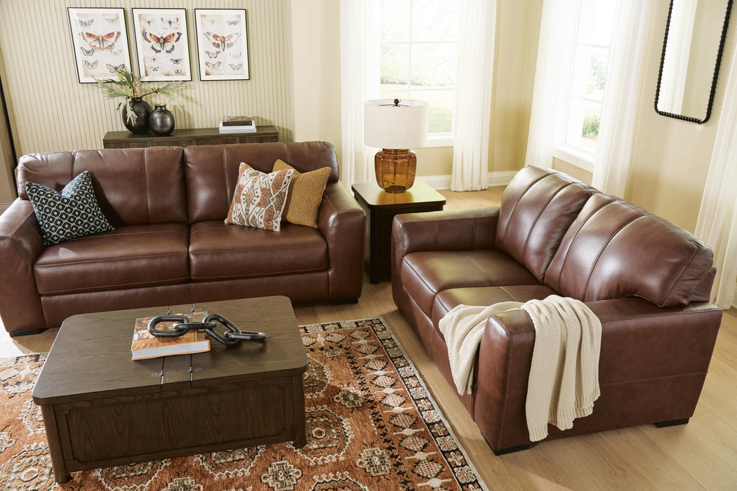 Mossano Sofa and Loveseat