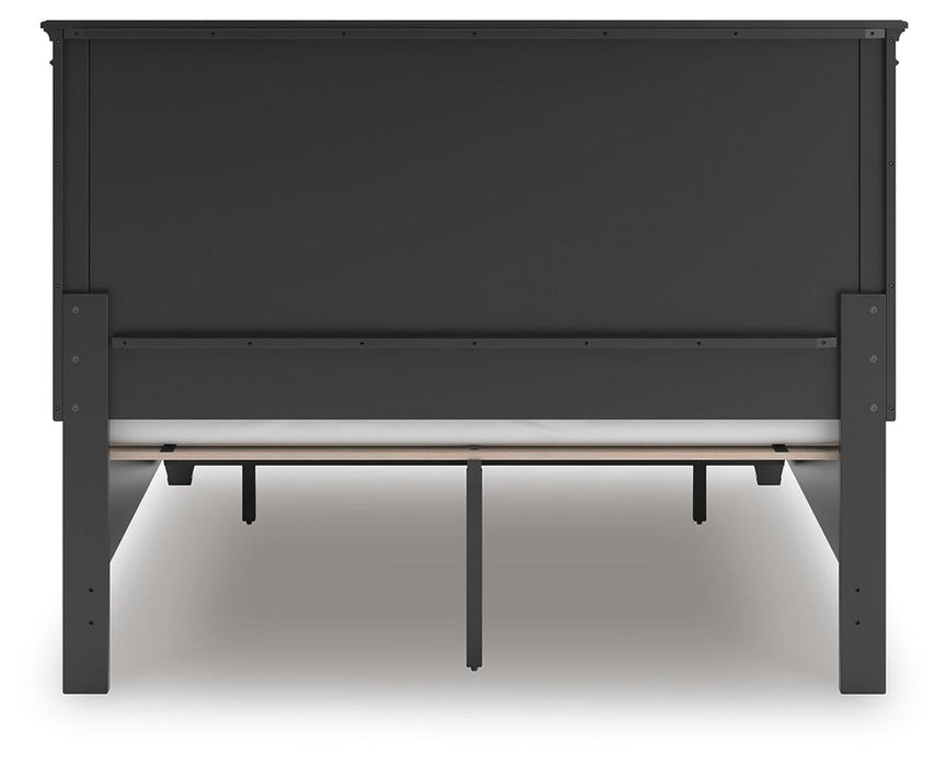 Lanolee Queen Panel Storage Bed, Dresser and Mirror
