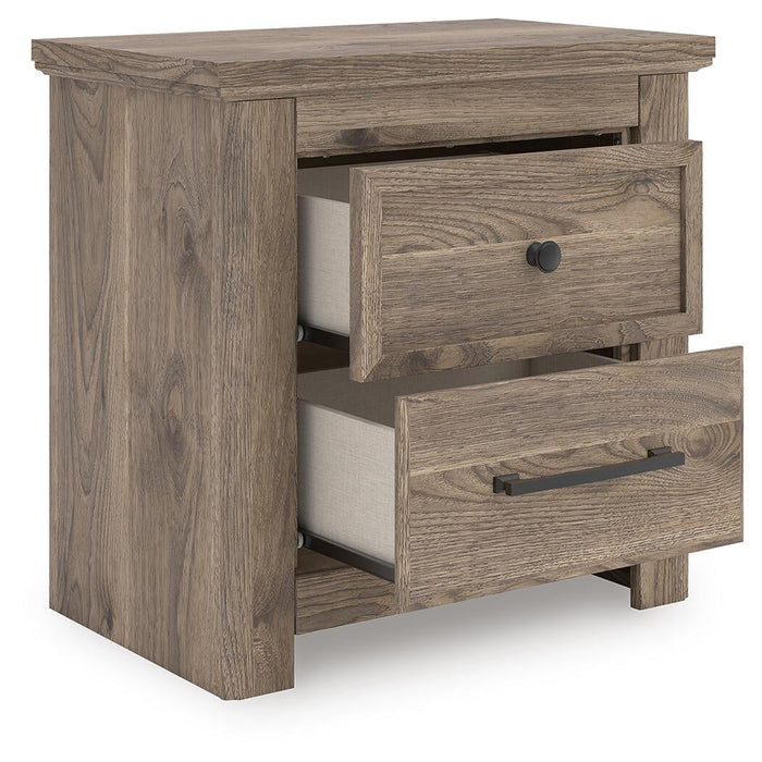 Keithland King Poster Bed, Dresser, Mirror and Nightstand