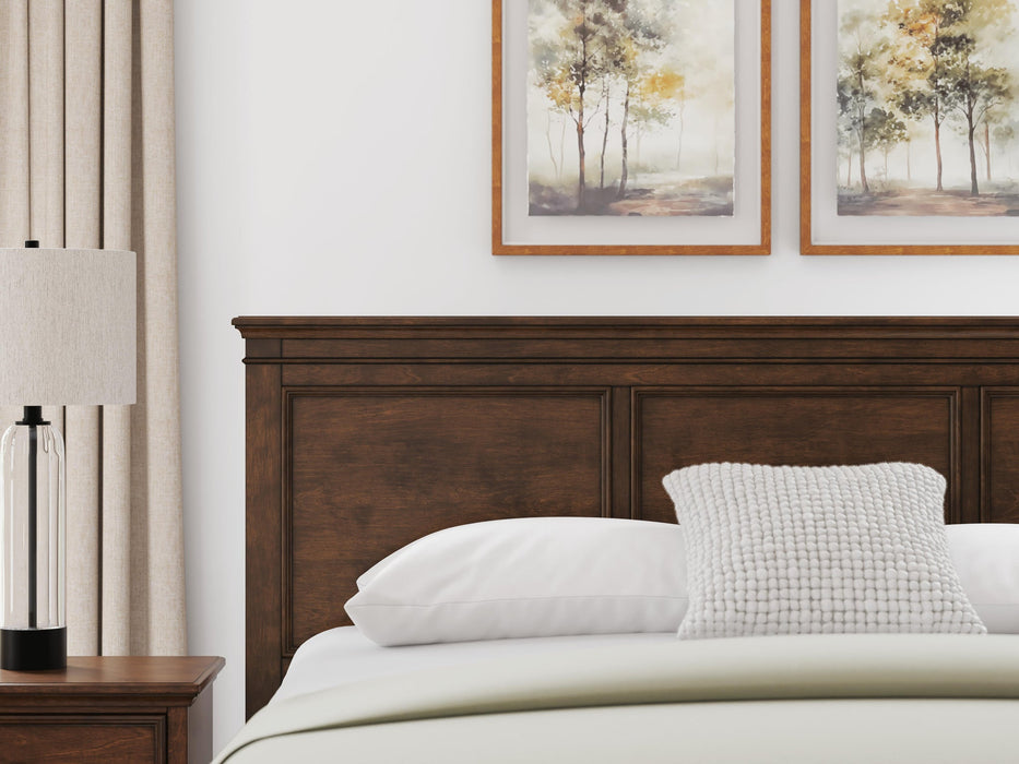 Danabrin King Panel Storage Bed, Dresser, Mirror and Nightstand