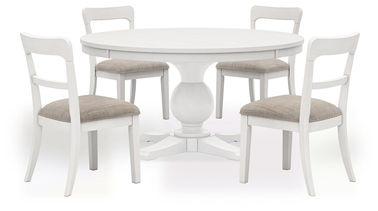 Chadworth Dining Table and 4 Chairs