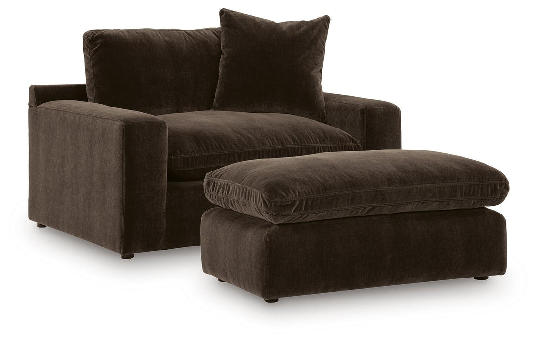Maxton Heights Oversized Chair and Ottoman