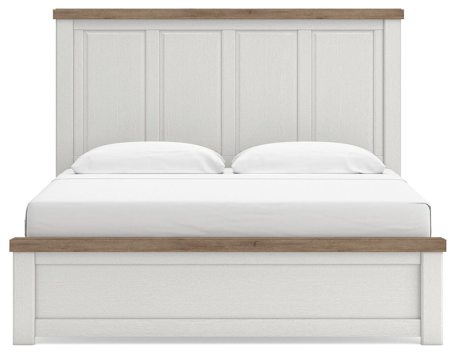 Savonport King Panel Bed, Dresser and Mirror