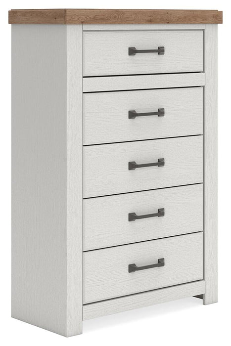 Savonport Queen Panel Storage Bed, Dresser, Mirror, Chest and Nightstand