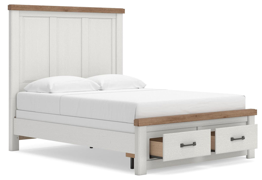 Savonport Queen Panel Storage Bed, Dresser, Mirror, Chest and Nightstand