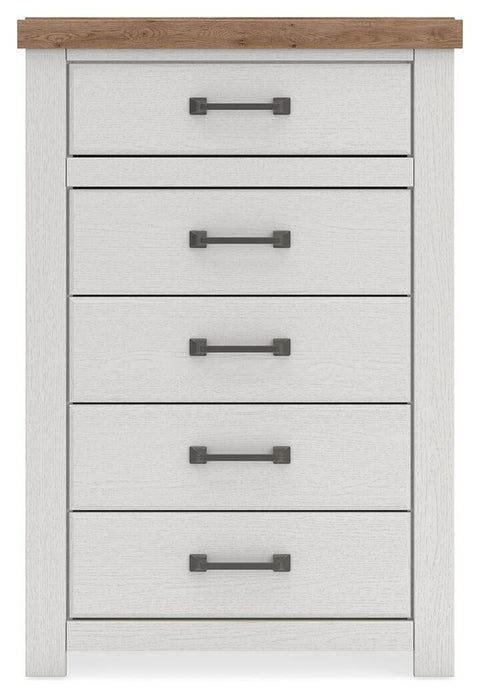 Savonport Queen Panel Bed, Dresser, Mirror, Chest and Nightstand