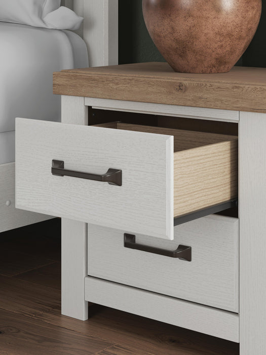 Savonport Queen Panel Bed. Dresser, Mirror and Nightstand