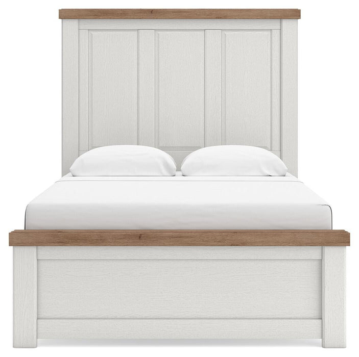 Savonport Full Panel Bed. Dresser, Mirror and Nightstand
