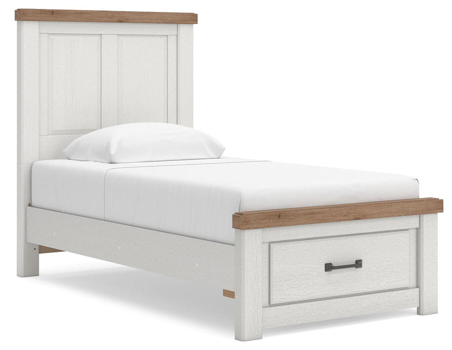 Savonport Twin Panel Storage Bed, Dresser, Mirror, Chest and Nightstand