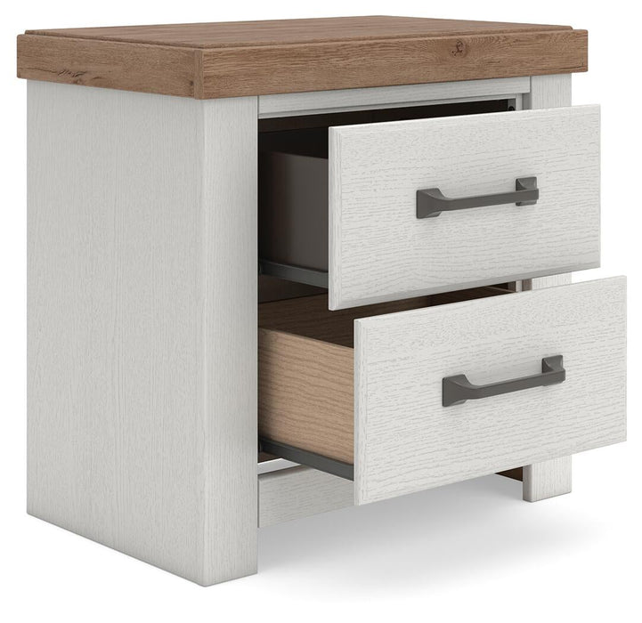 Savonport Twin Panel Storage Bed. Dresser, Mirror and Nightstand